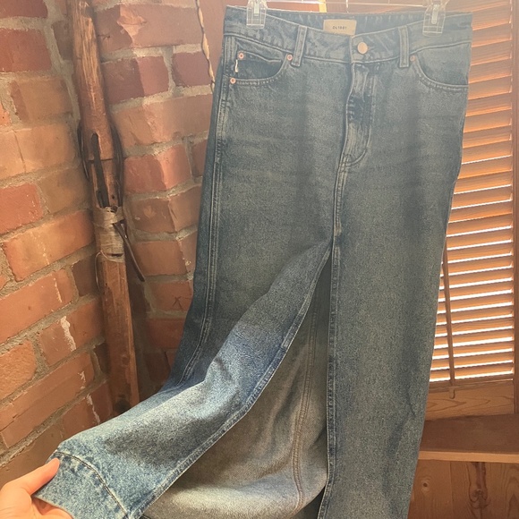 DL1961 Jean skirt - Picture 3 of 5